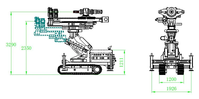TMZ1045 drill rig 14