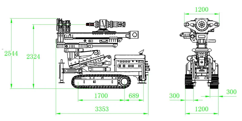 TMZ1045 drill rig 10